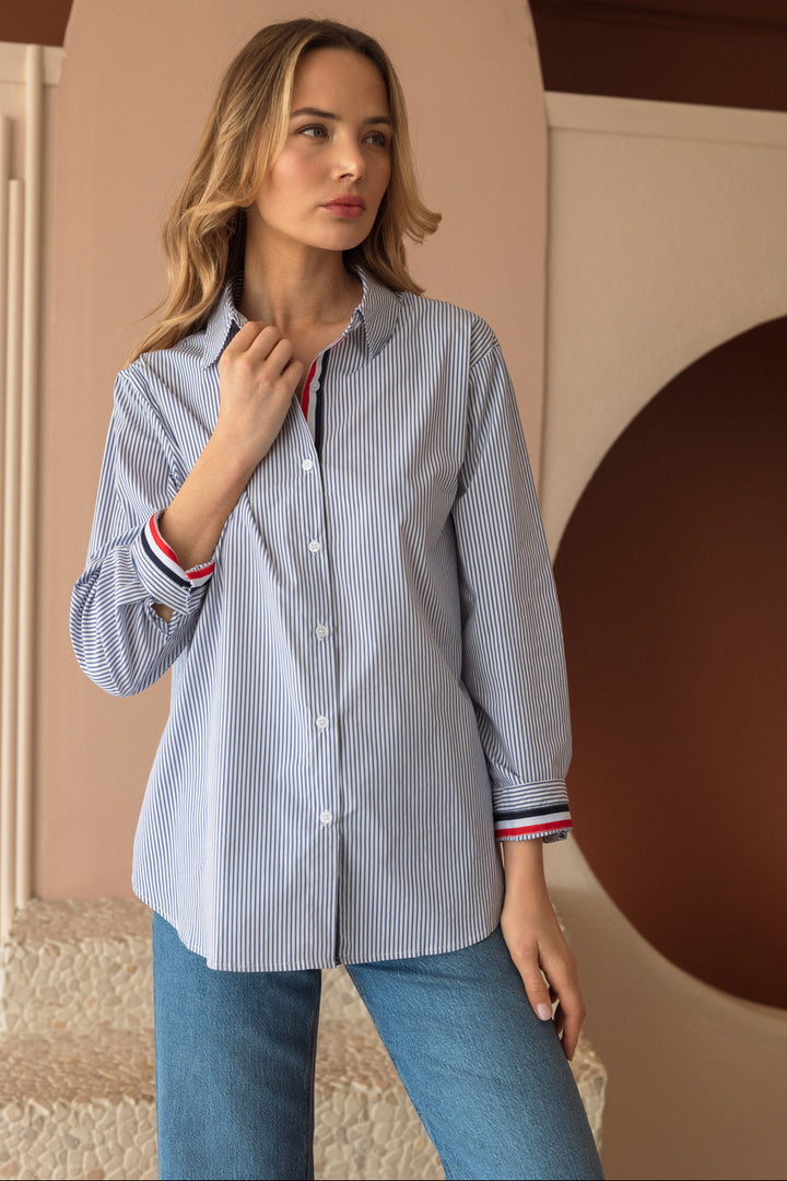 The Saint-Germain Pinstripe Shirt