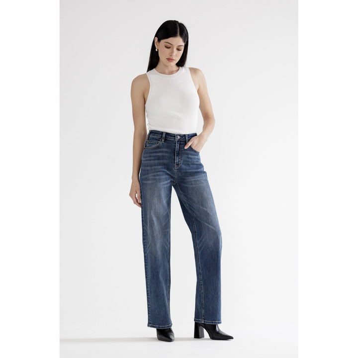 The Metropolitan Straight Jean - Mica Denim