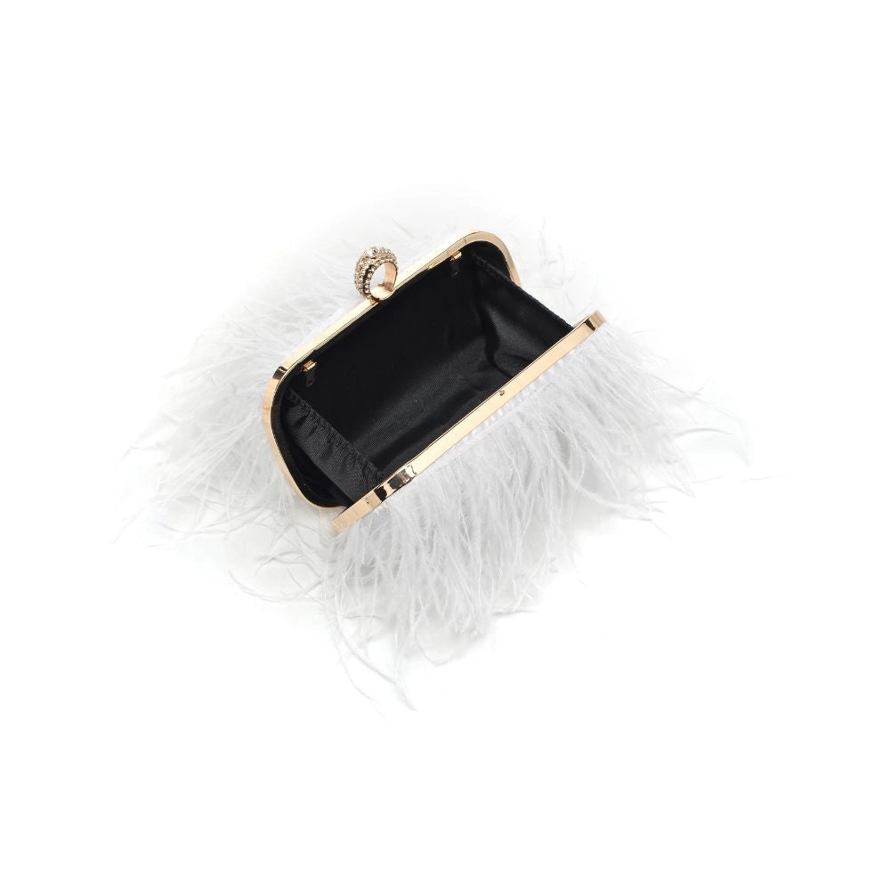 The Va-Va-Voom Clutch in White