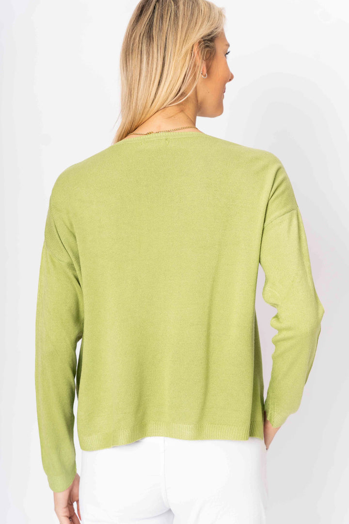 The Gilded Edge Sweater - ONE SIZE