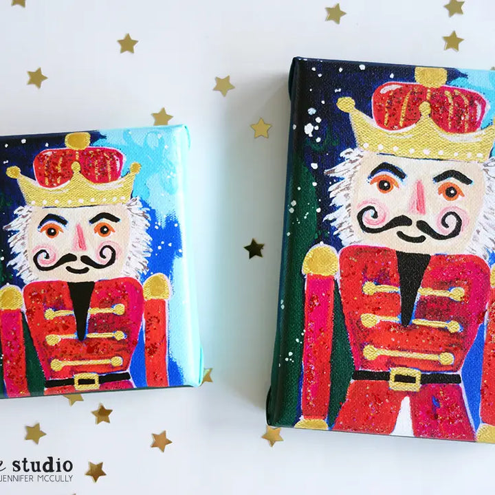 5x7 Nutcracker Canvas Art