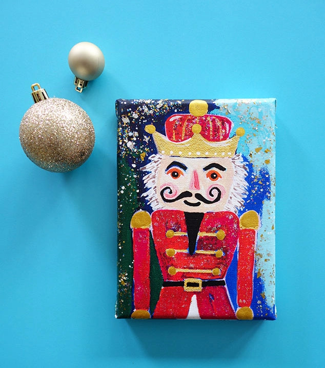 5x7 Nutcracker Canvas Art