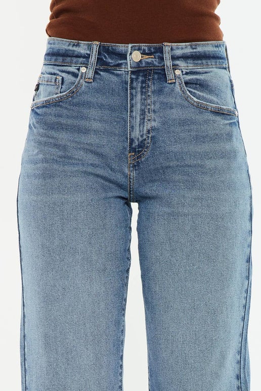 Jordana High Rise True Straight Leg Jeans