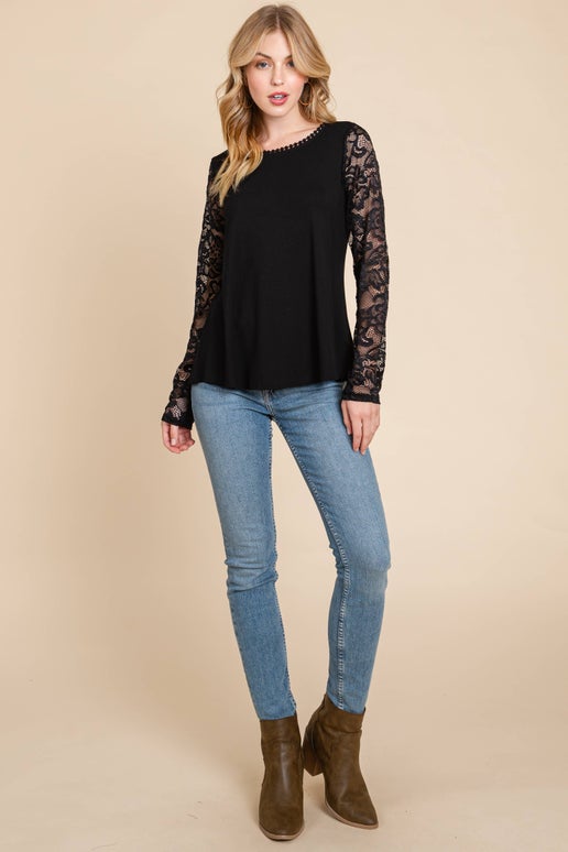 Lacey Long Sleeve Top