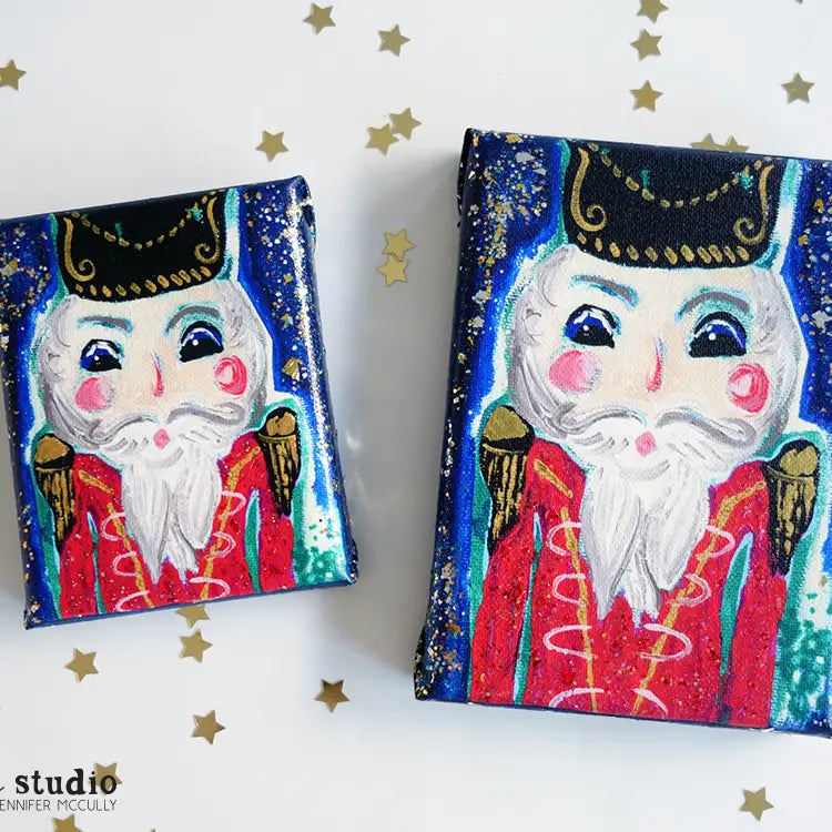 5x7 Nutcracker Canvas Art