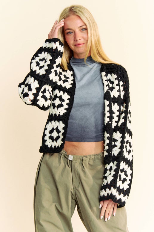 Not Your Granny's Square Cardigan