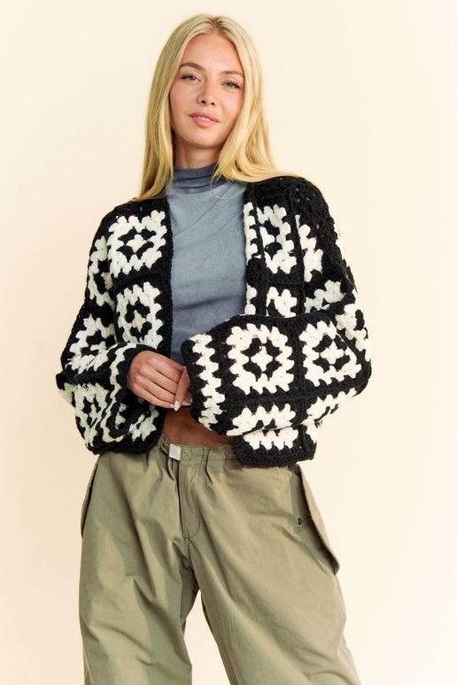 Not Your Granny's Square Cardigan