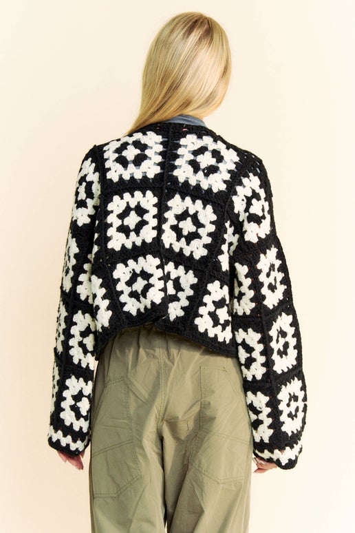 Not Your Granny's Square Cardigan