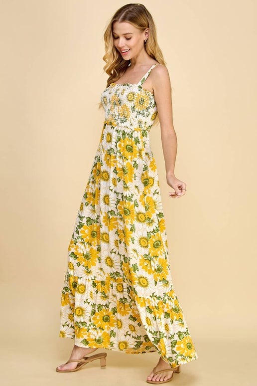 Sunflower Maxi Dress