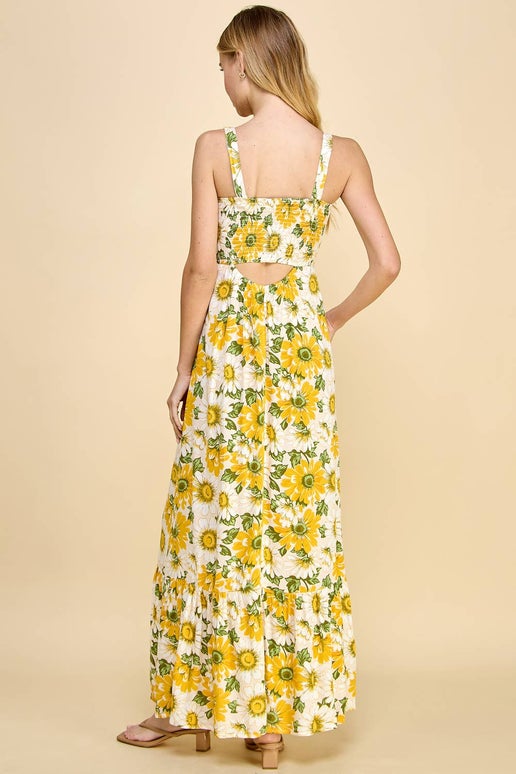 Sunflower Maxi Dress