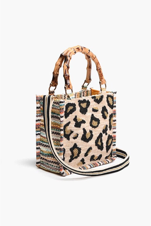 Luxe Leopard Handbag - America & Beyond