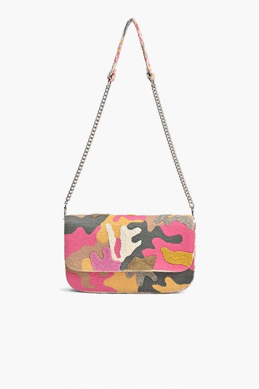 Pink Camo Crossbody Handbag - America & Beyond -