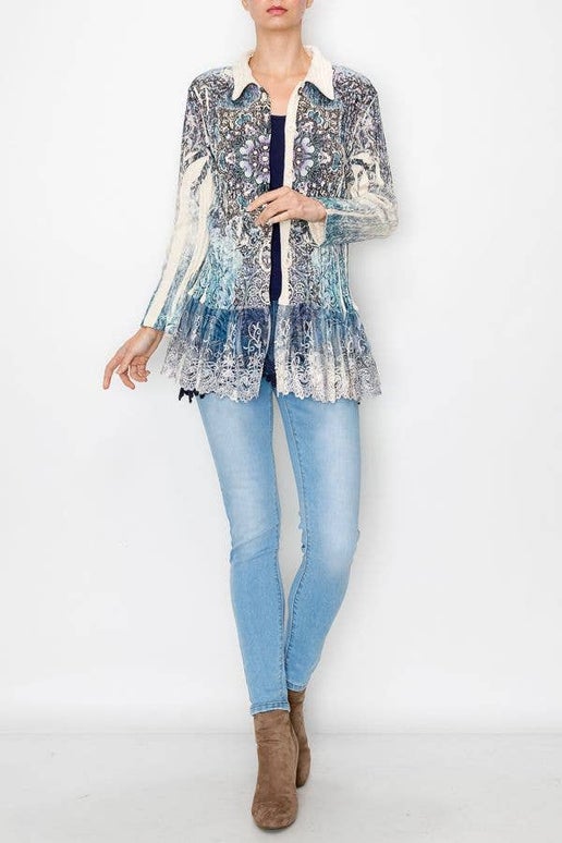 Natalie Lace Cardigan