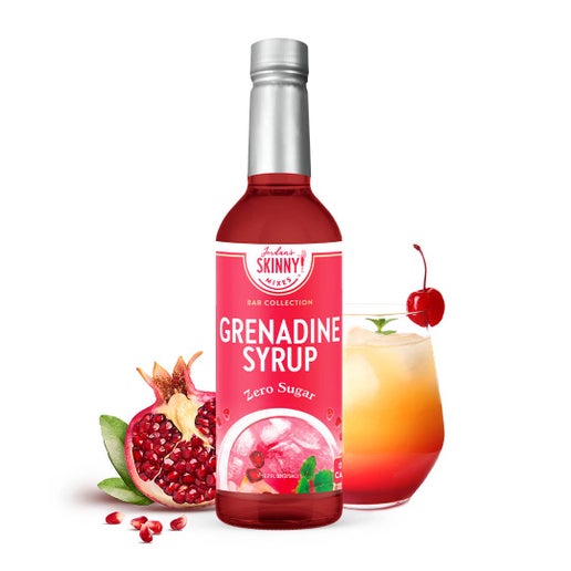 Grenadine Syrup - 375ml Mixer- Jordan's Skinny Mixes - Sugar Free