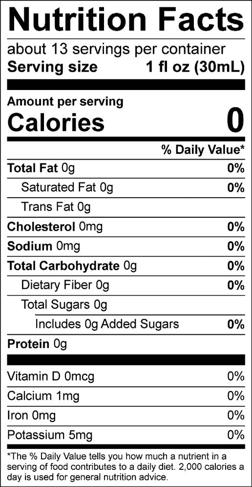 Grenadine Syrup - 375ml Mixer- Jordan's Skinny Mixes - Sugar Free