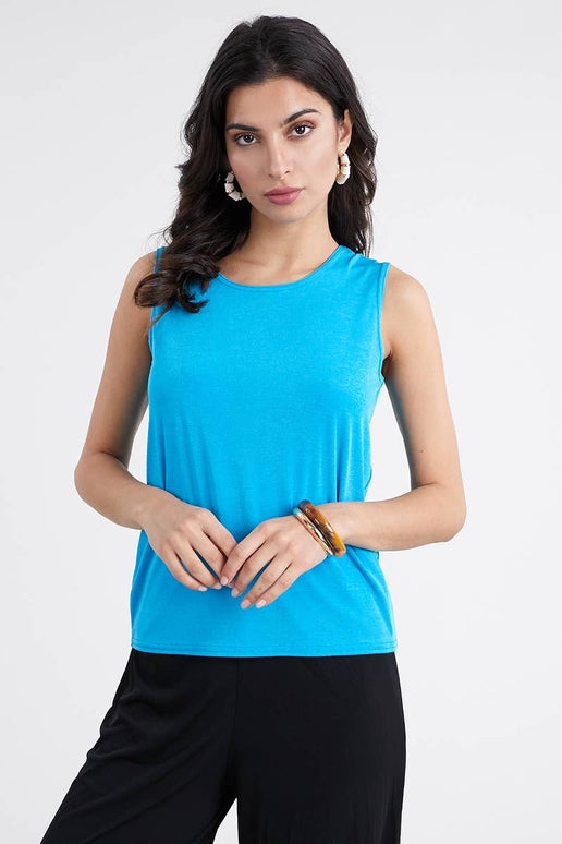 Voyage Tank in Turquoise