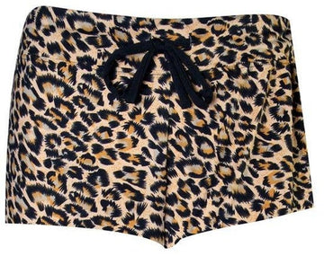 Pajama Shorts - Leopard