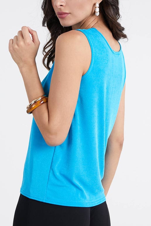 Voyage Tank in Turquoise