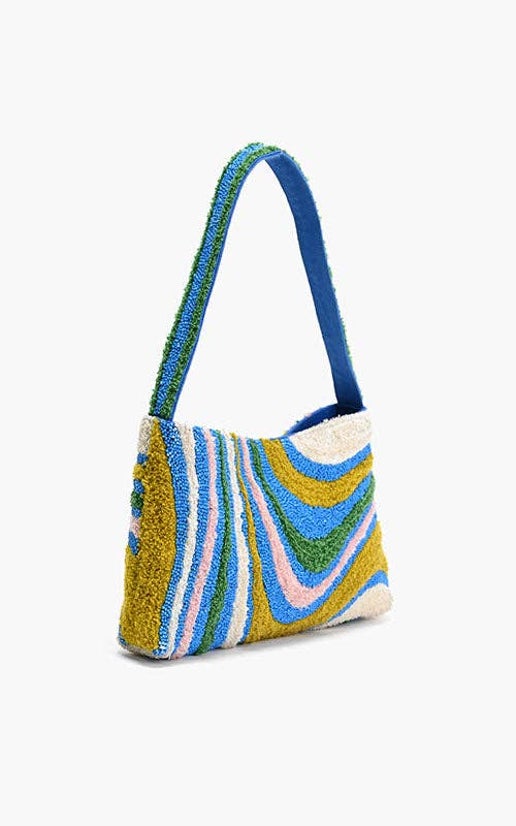 Oceanic Waveform Shoulder Bag - America & Beyond