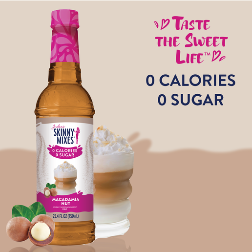 Macadamia Nut Syrup - Jordan's Skinny Mixes - Sugar Free