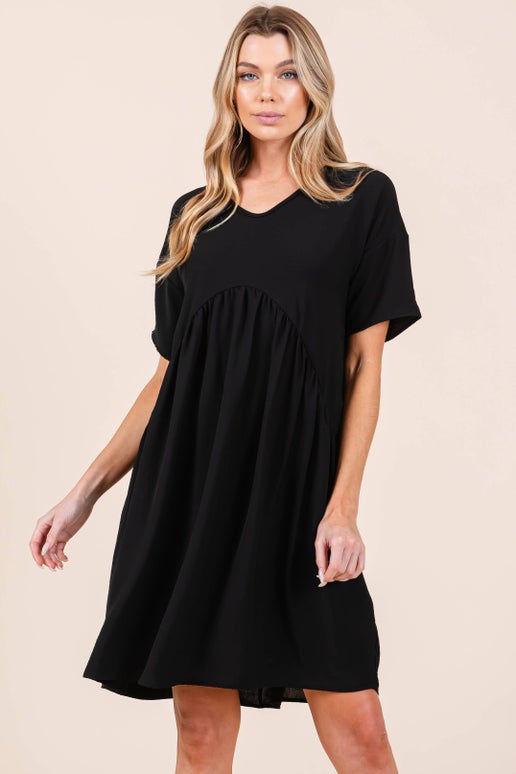 Fanny Dress in Black