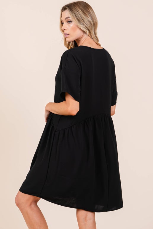 Fanny Dress in Black