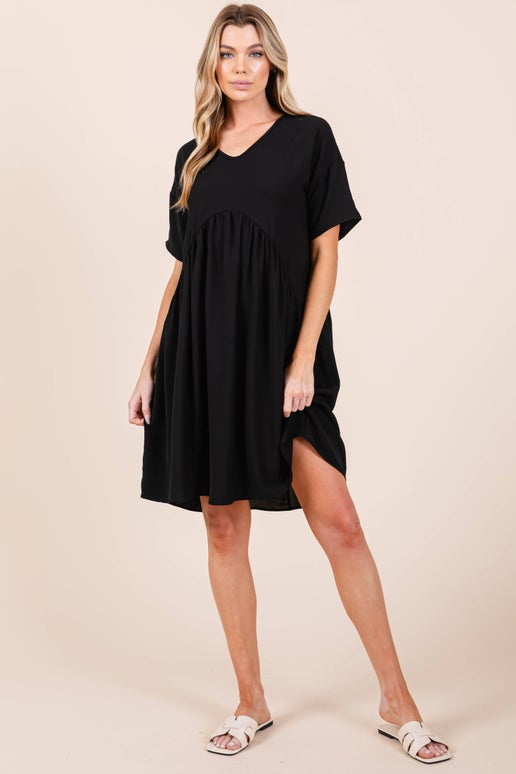 Fanny Dress in Black