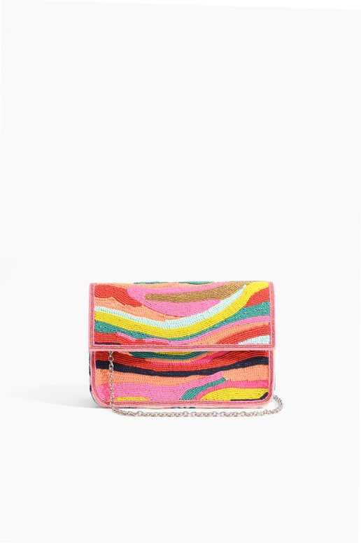 Daphne Embellished Crafted Clutch - America & Beyond