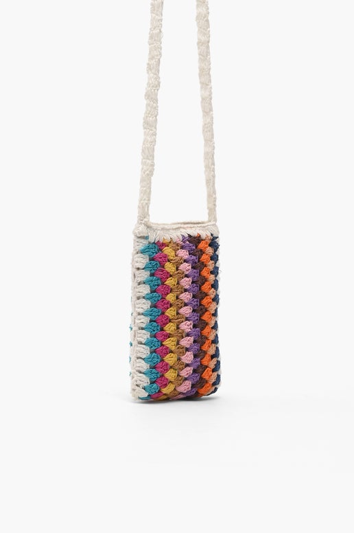 Classic Crochet Cellphone Bag - America & Beyond