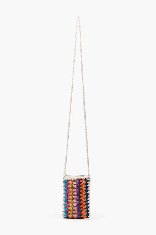 Classic Crochet Cellphone Bag - America & Beyond