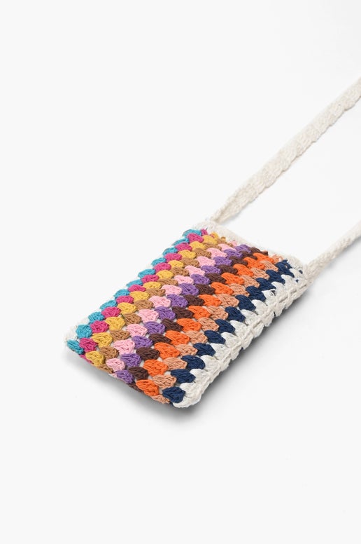 Classic Crochet Cellphone Bag - America & Beyond