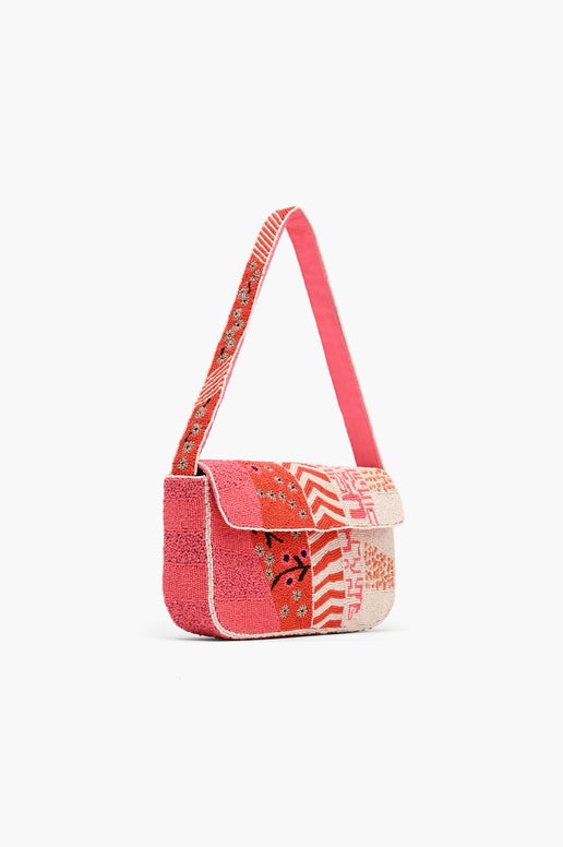 Tigerlily Beaded Shoulder Bag - America & Beyond