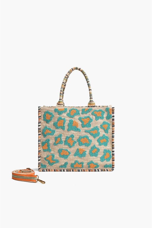 Wild Leopard Day Tote - America & Beyond