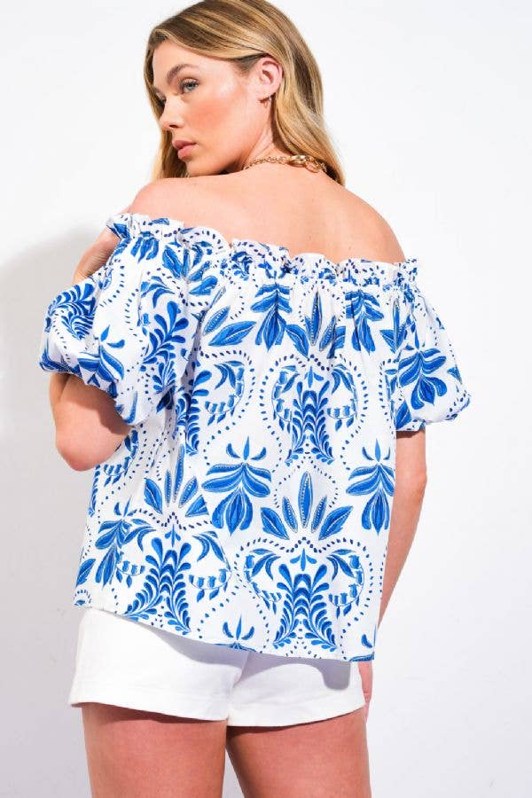 The Santorini Breeze Top