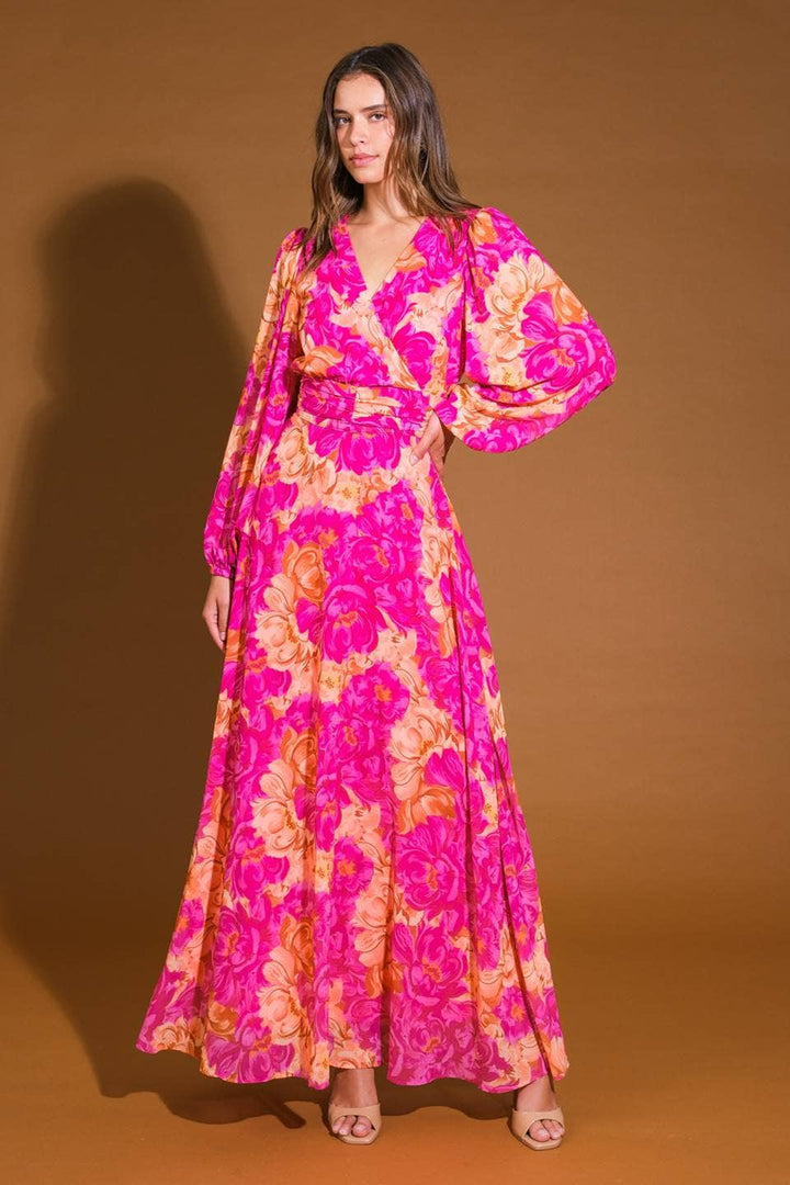 The Sunset Soirée Maxi Dress