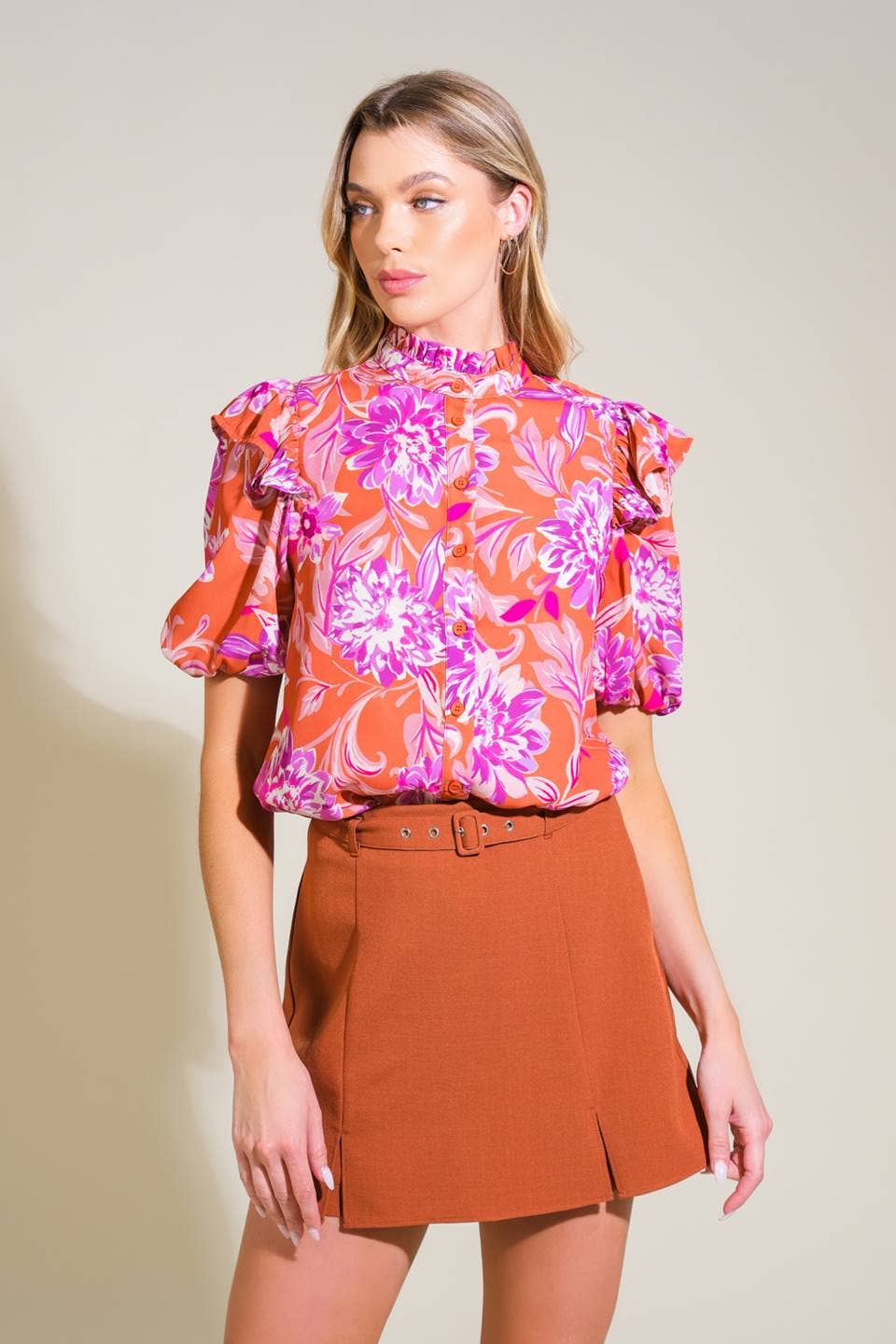 The Sunset Bloom Blouse