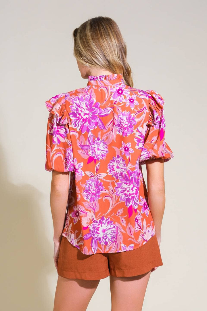 The Sunset Bloom Blouse