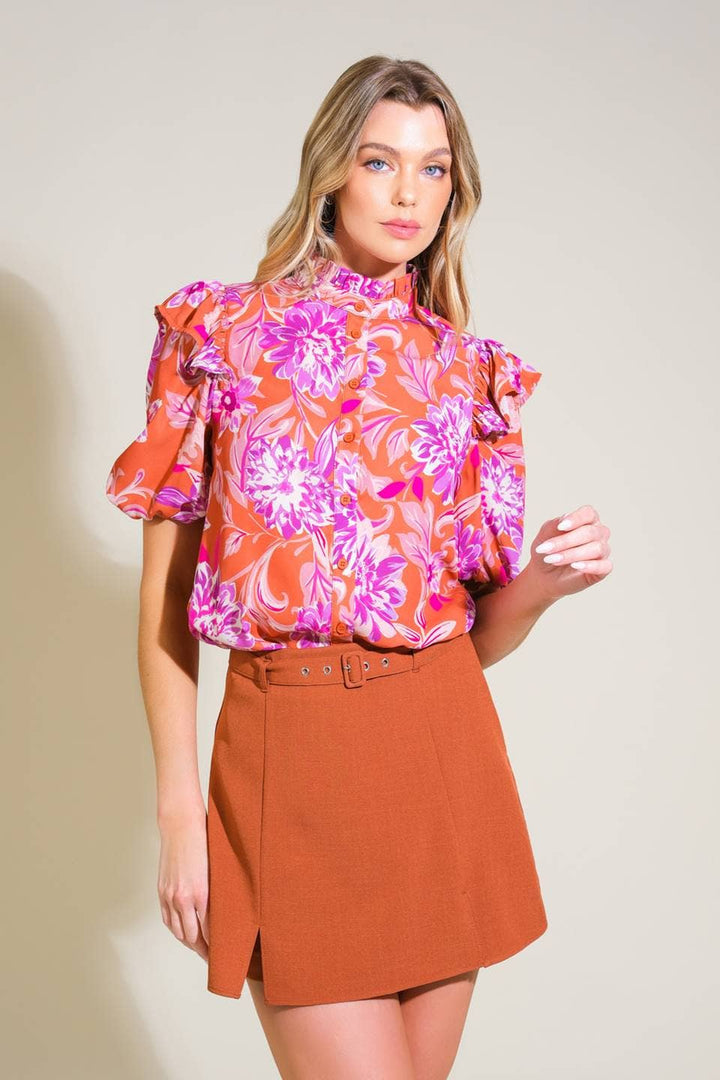 The Sunset Bloom Blouse