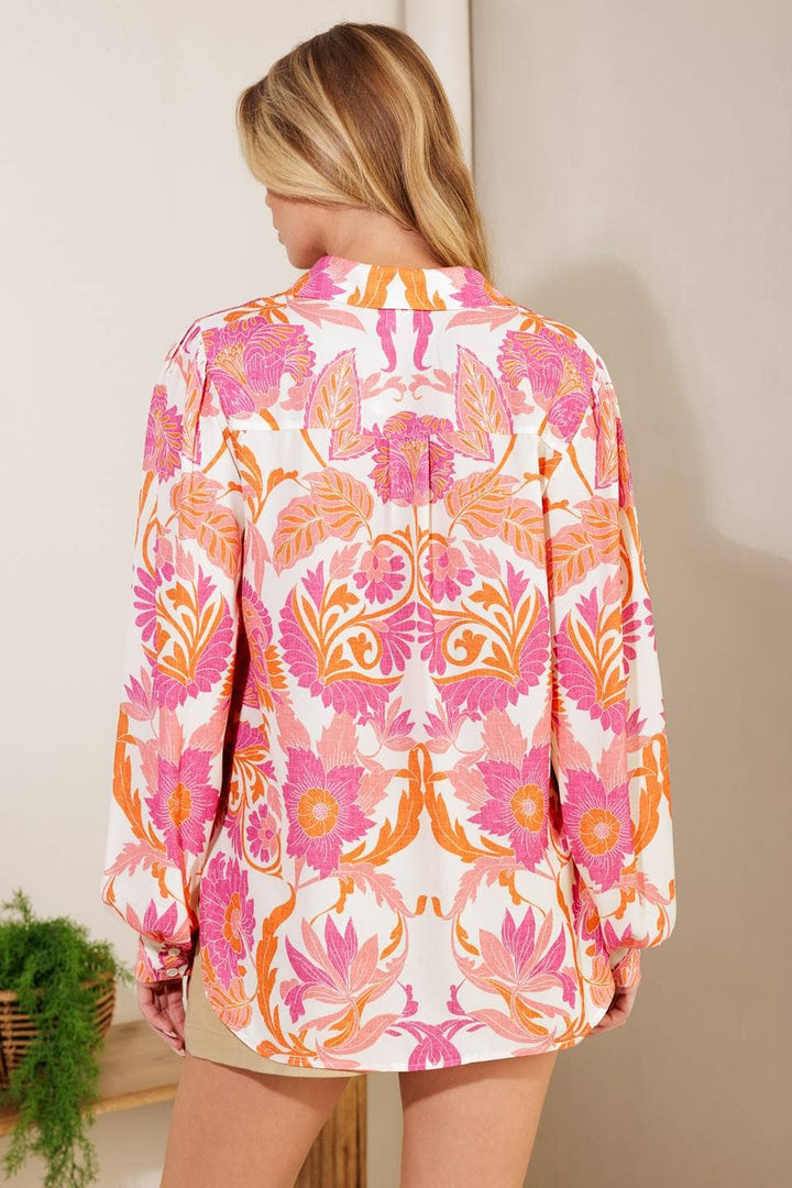 The Sunset Garden Blouse