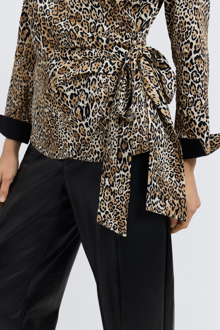 Salina Playful Animal Long Sleeve Shirt