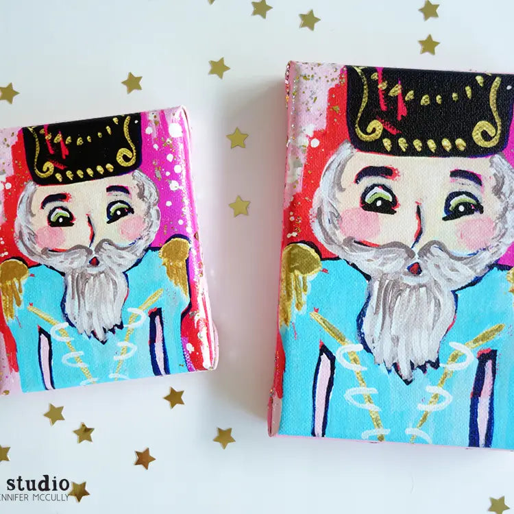 5x7 Nutcracker Canvas Art