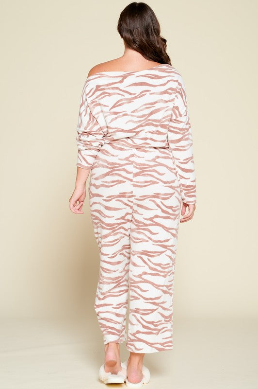 Sasha Tiger Print Jumpsuit