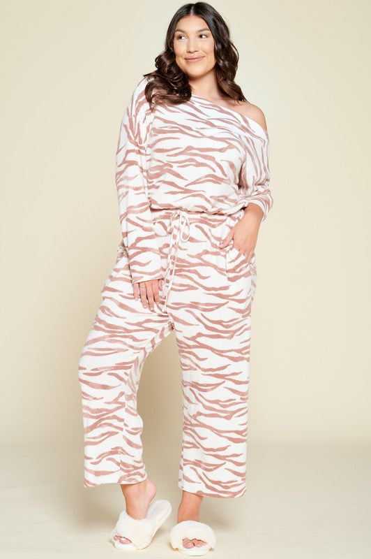 Sasha Tiger Print Jumpsuit