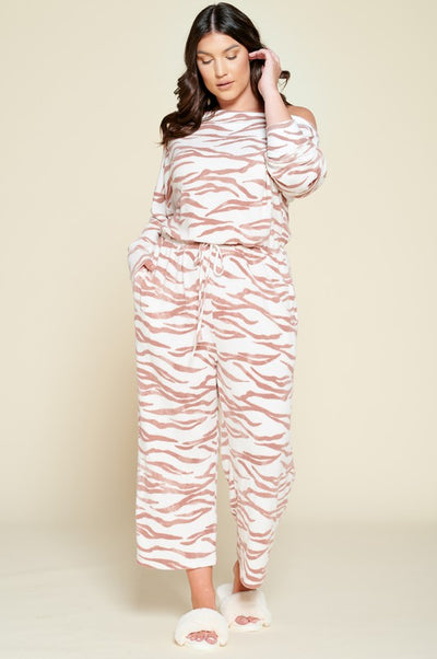 Sasha Tiger Print Jumpsuit