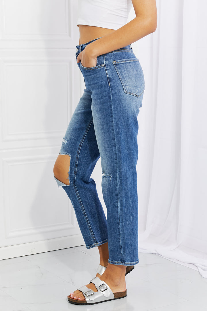 Emily High Rise Relaxed Jeans Risen