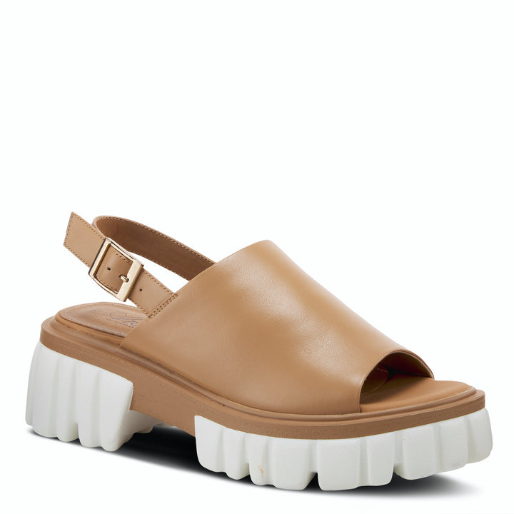 Azura BLONDIE Slide Sandal in Tan