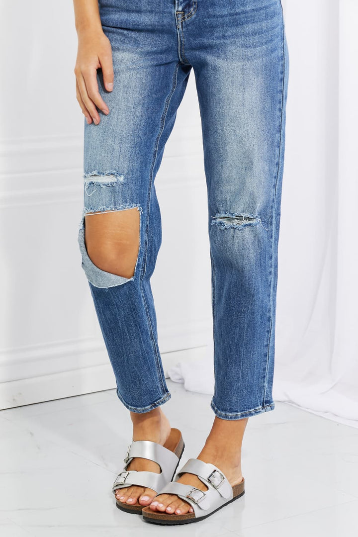 Emily High Rise Relaxed Jeans Risen