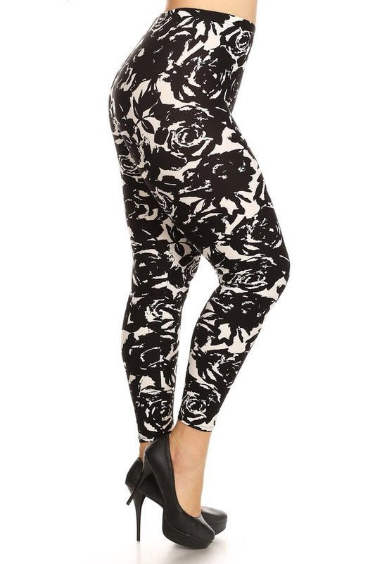 Coming Up Roses Legging