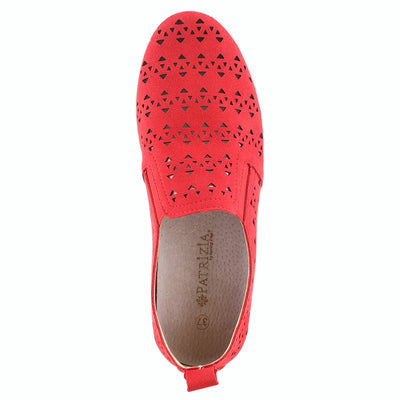 Patrizia ANGELITA Red Slip on Sneakers