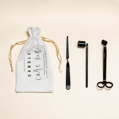Black Candle Care Kit: Wick Snipper, Dipper & Snuffer